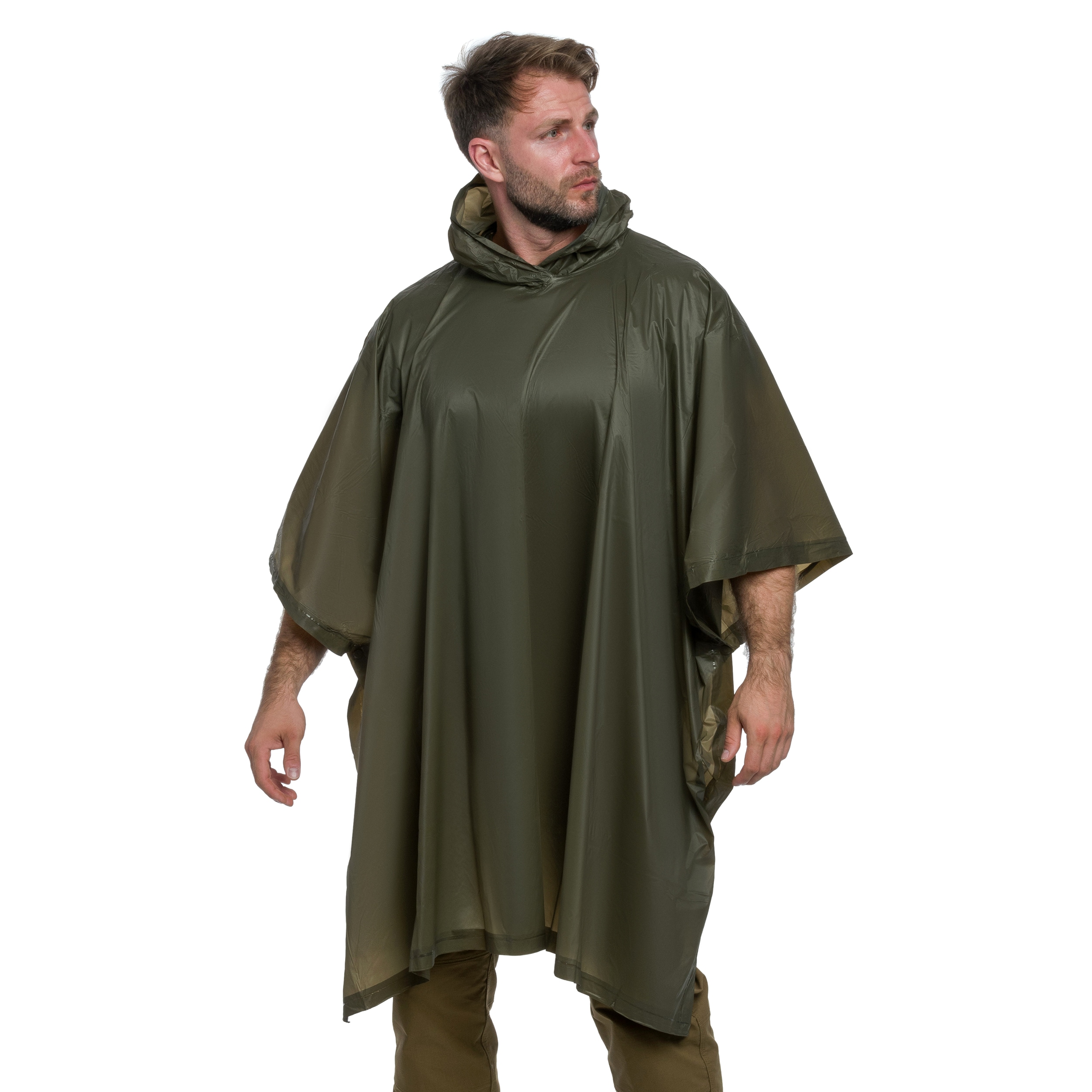 MFH Vinyl poncsó - OD Green