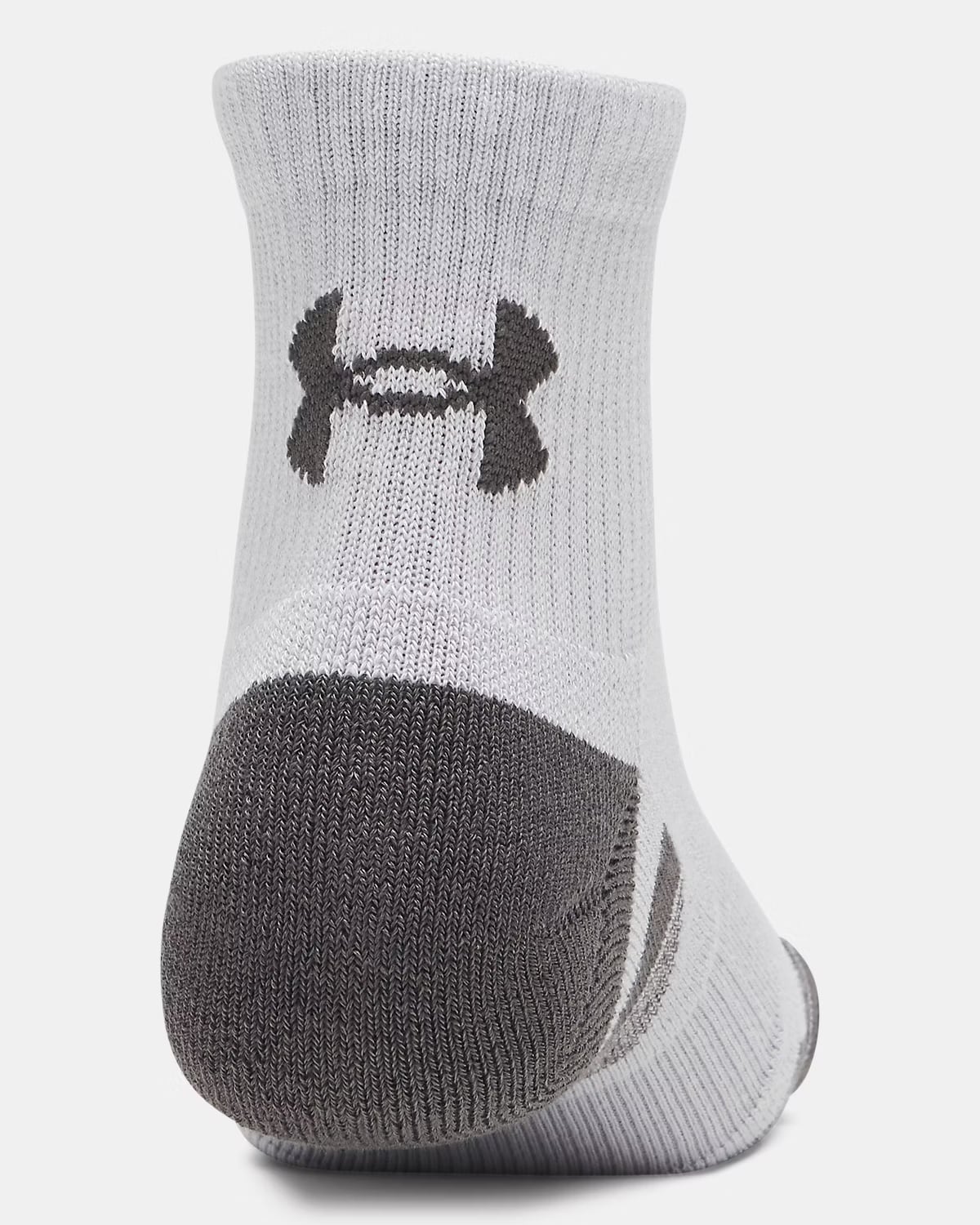 Under Armour UA Performance Tech Mod zokni Gray/White/Jet Gray - 3 pár
