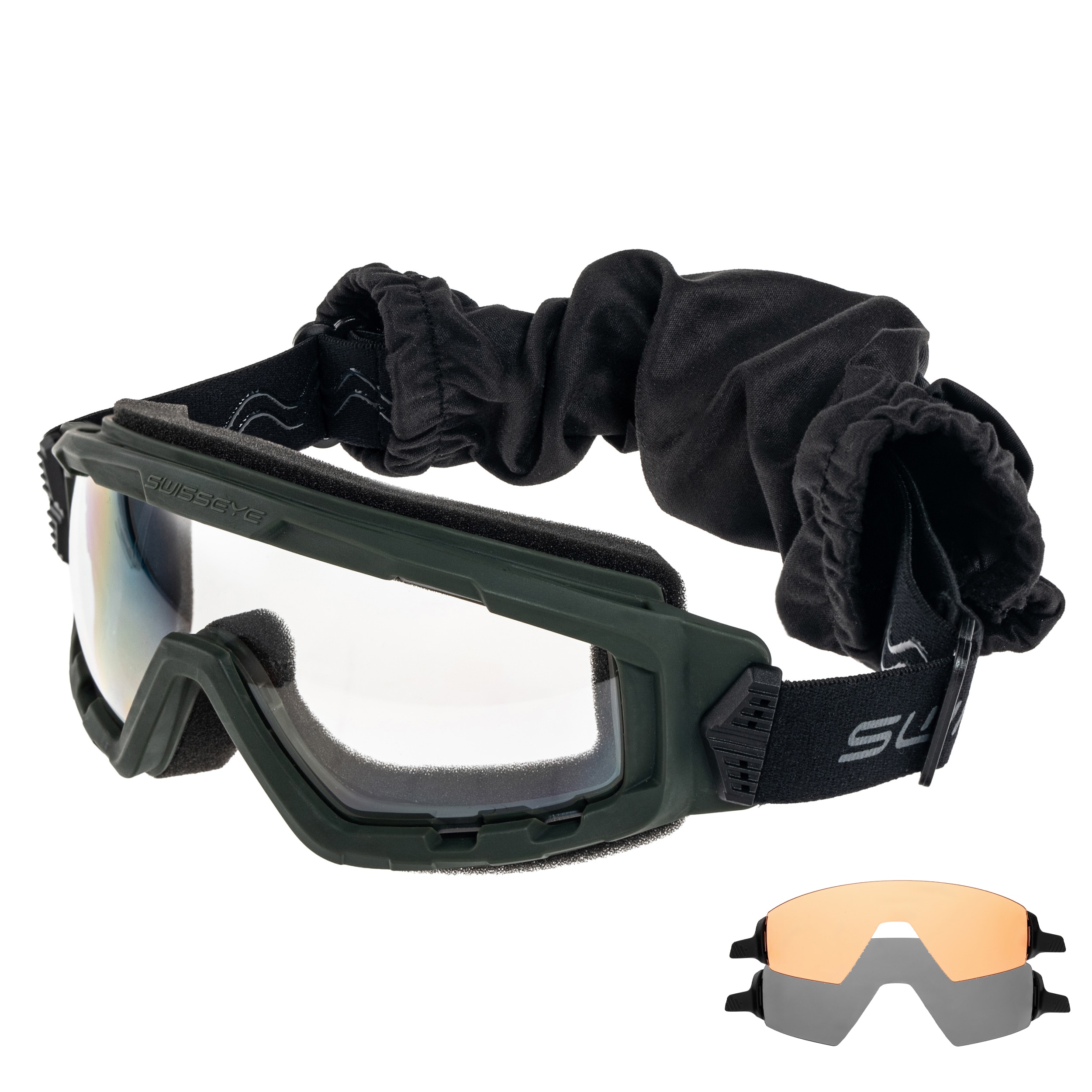 Swiss Eye G-Tac taktikai védőszemüveg - Olive