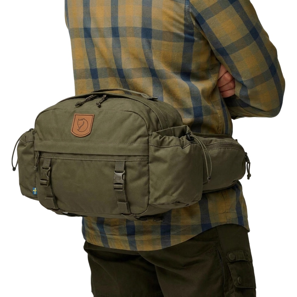 Fjallraven Singi Hip Pack övtáska 10 l - Dark Olive