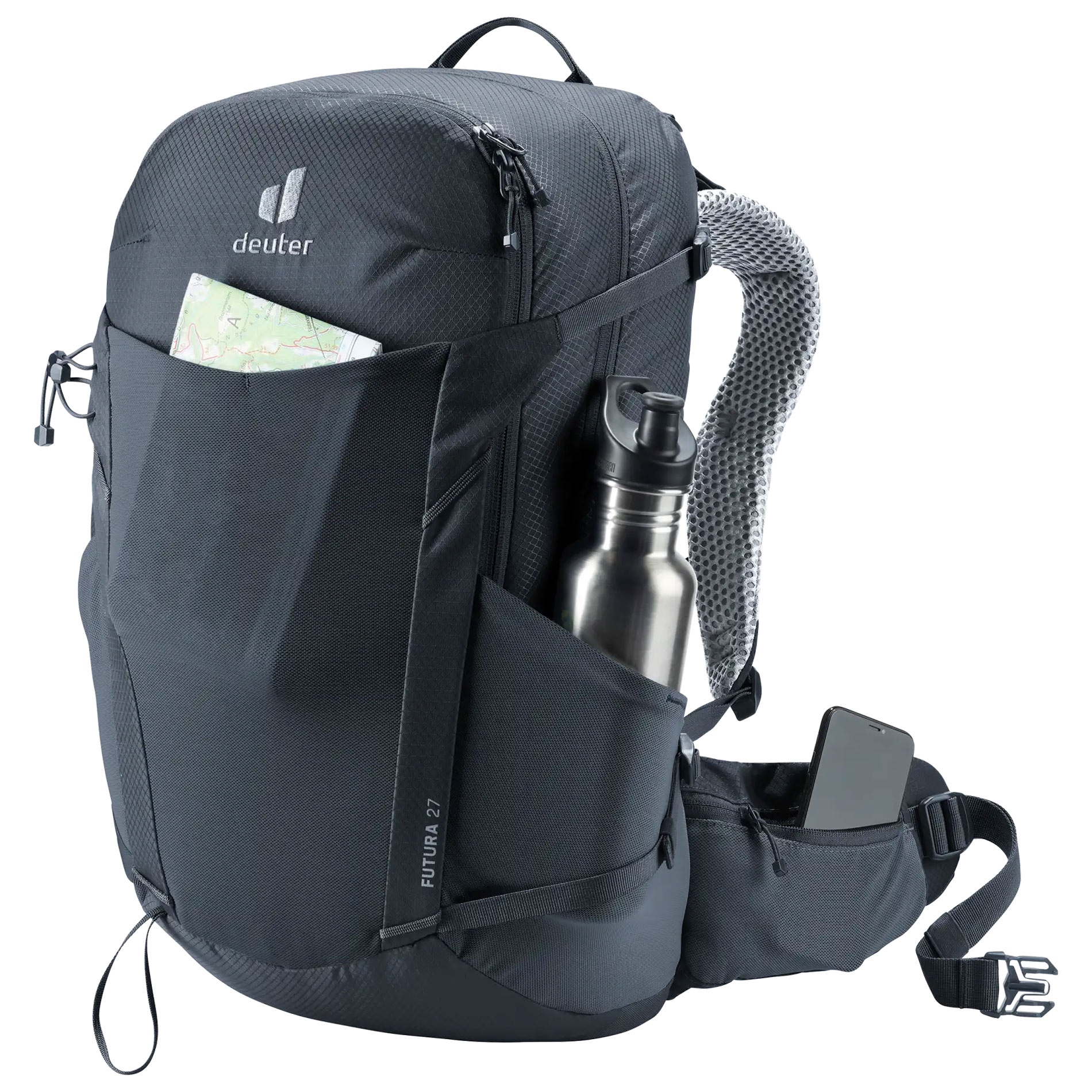 Deuter Futura túrahátizsák 27 l - Black