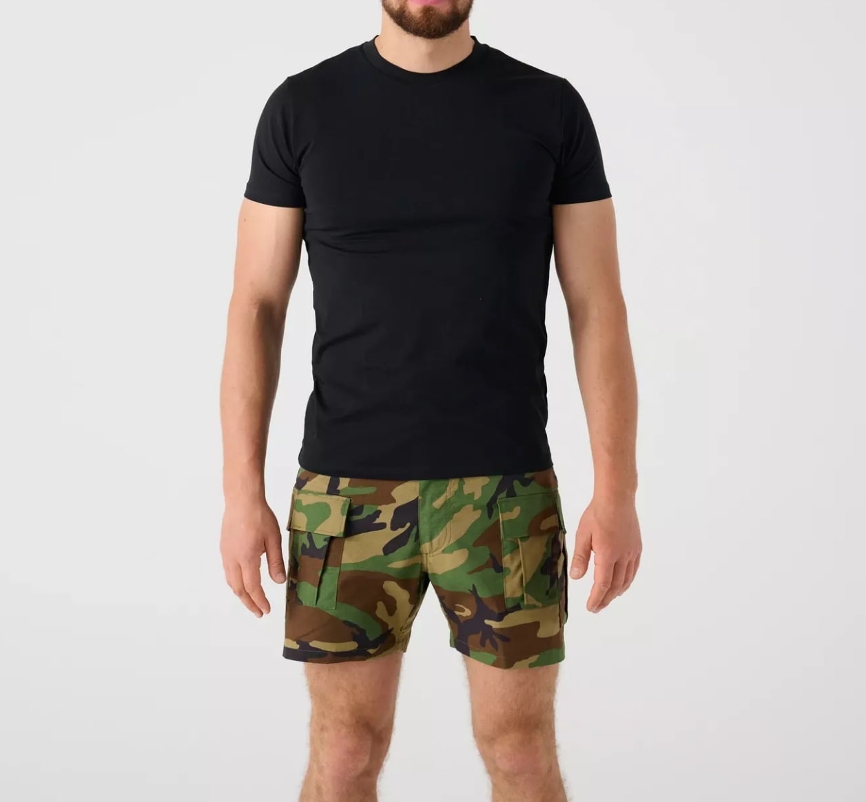 Helikon-Tex Cargo rövidnadrág - US Woodland