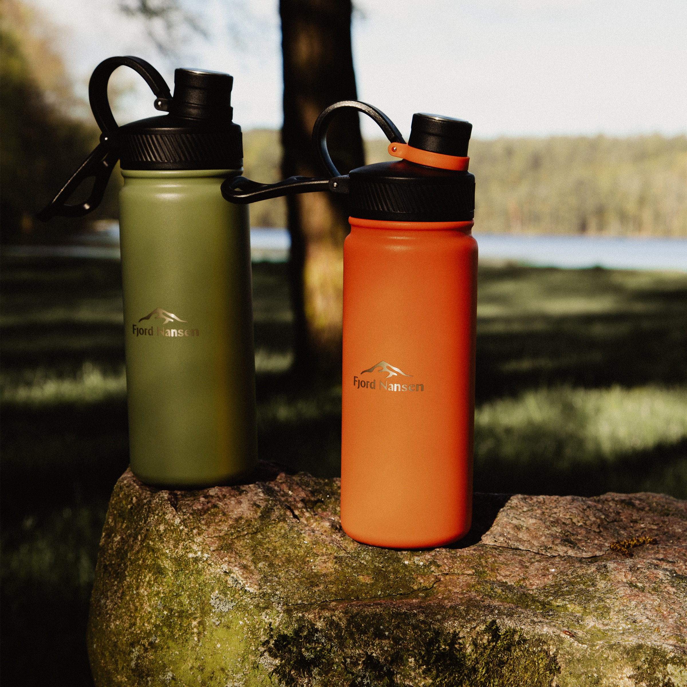 Fjord Nansen Kaldi Bottle palack 650 ml - Orange