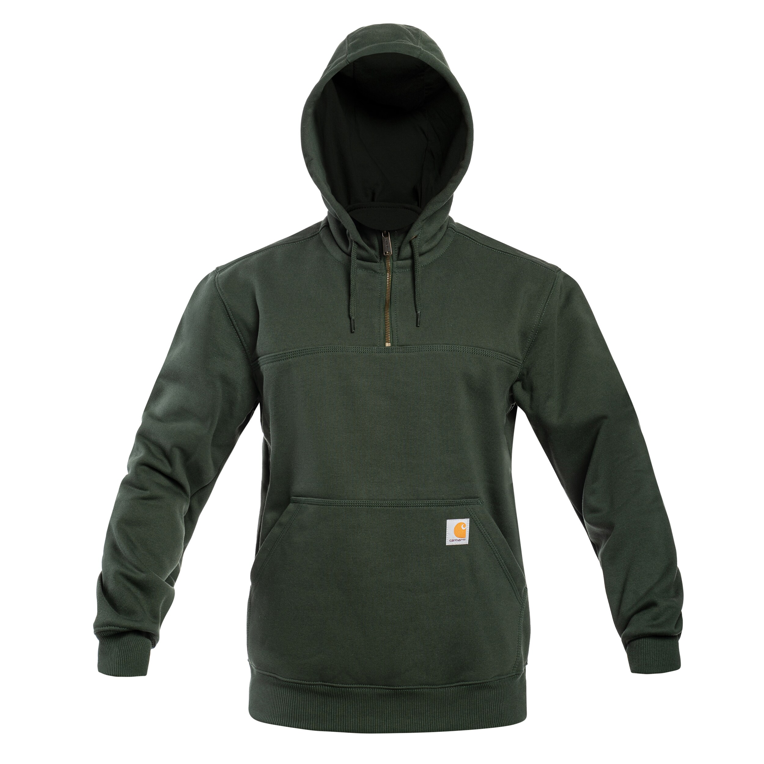 Carhartt Rain Defender Heavyweight Half Zip pulóver - Forestry Green