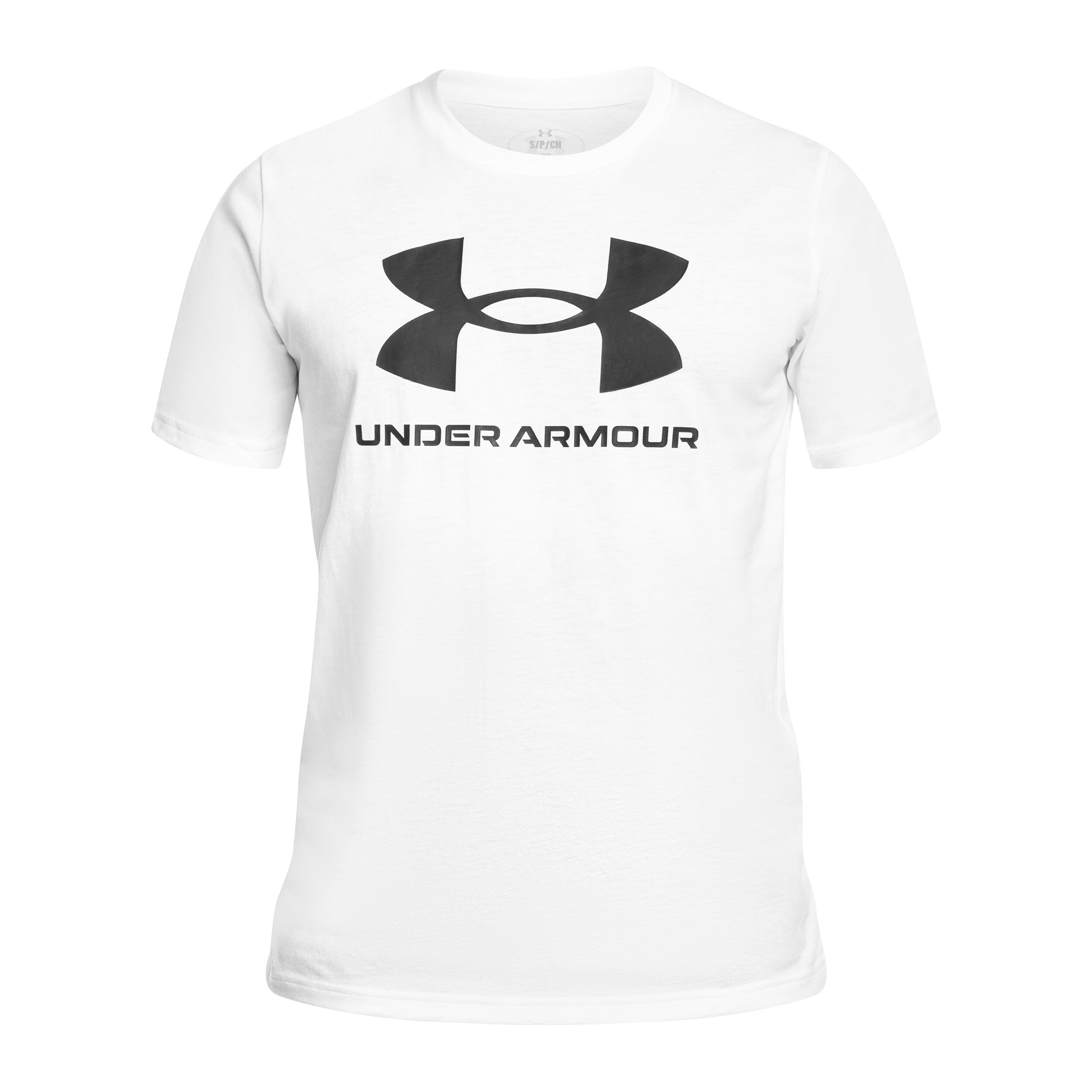 Under Armour Logo T-shirt póló - White/Black