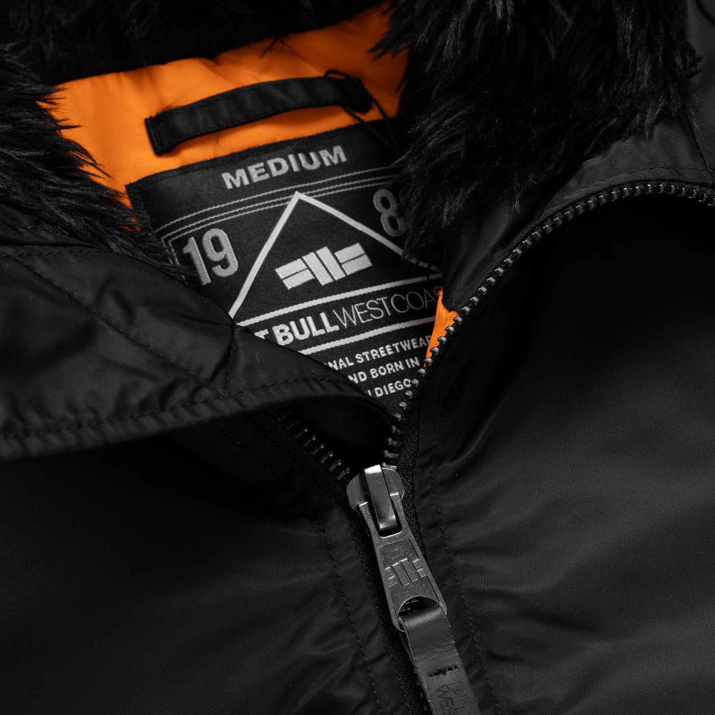 Pitbull Bomber Jacket Encino kabát - Black