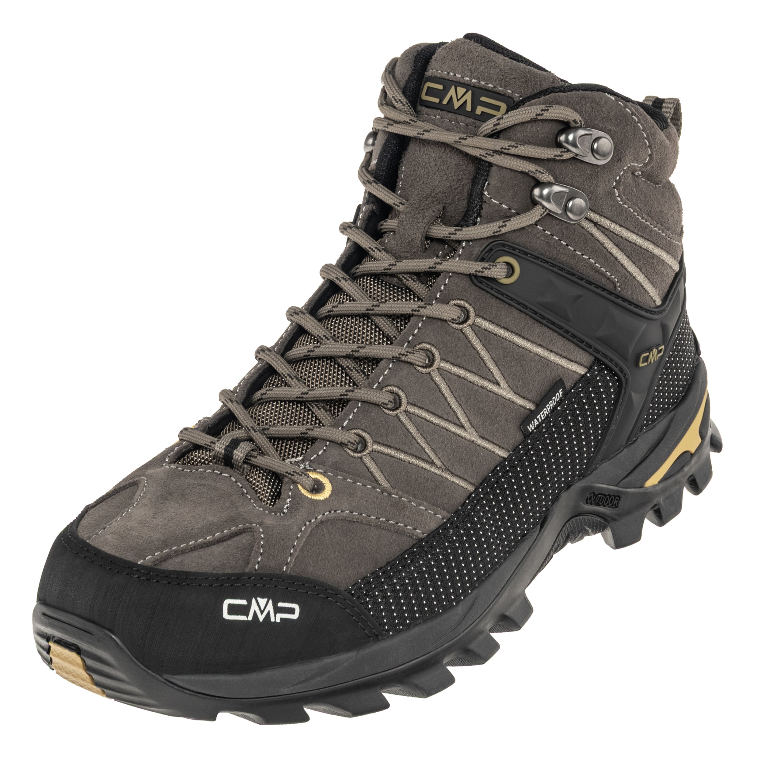 CMP Rigel Mid WP Trekking túracipő - Fango