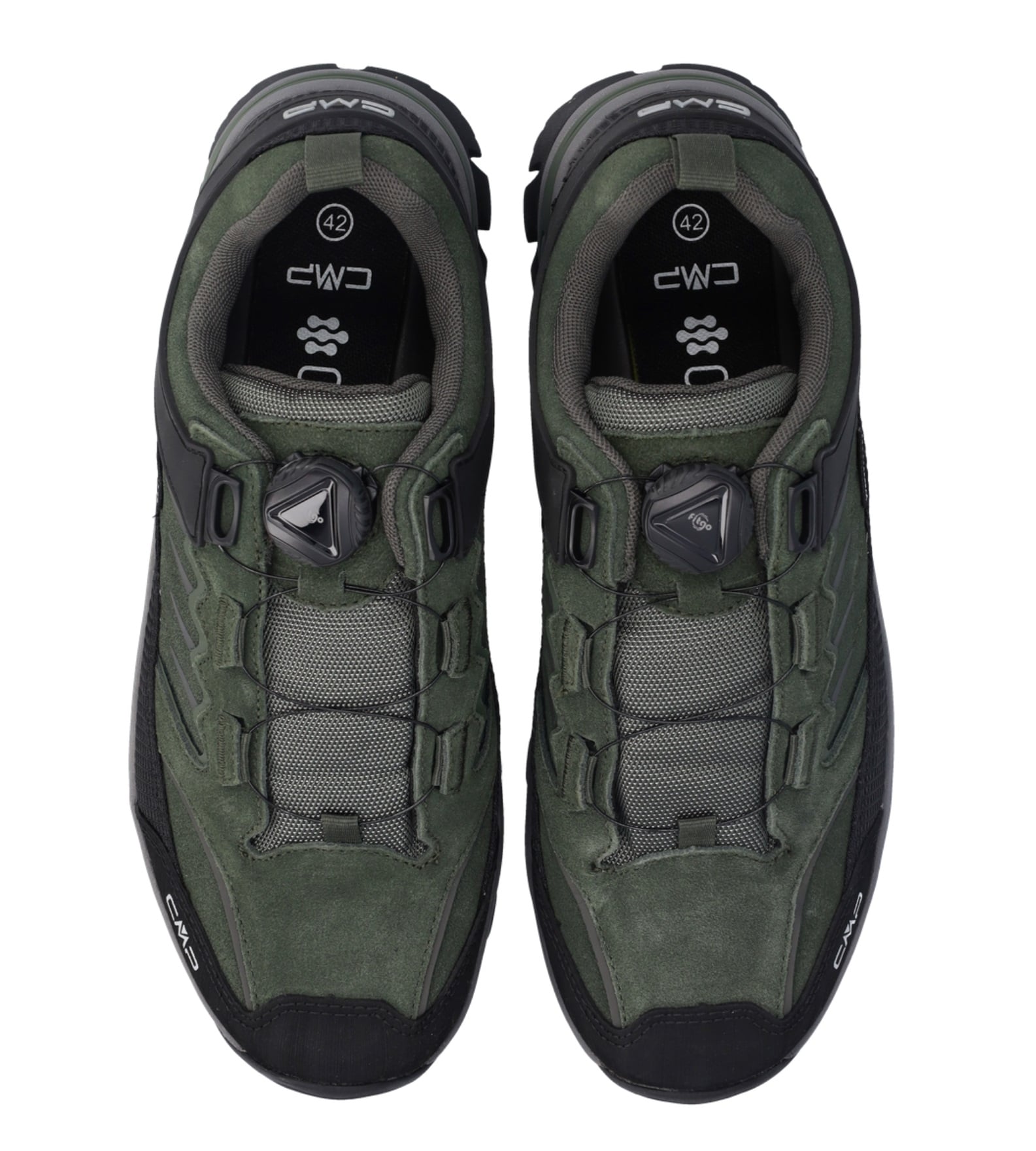 CMP Rigel 2.0 Waterproof Low Fitgo túracipő - Pine/Piombo