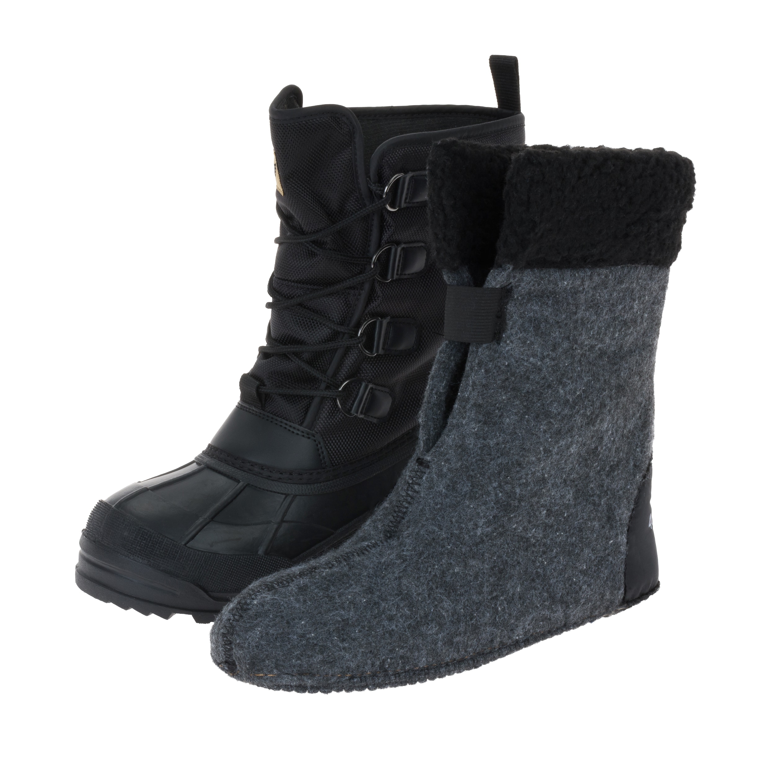 Military Wear Winter Boots hócsizma - Black