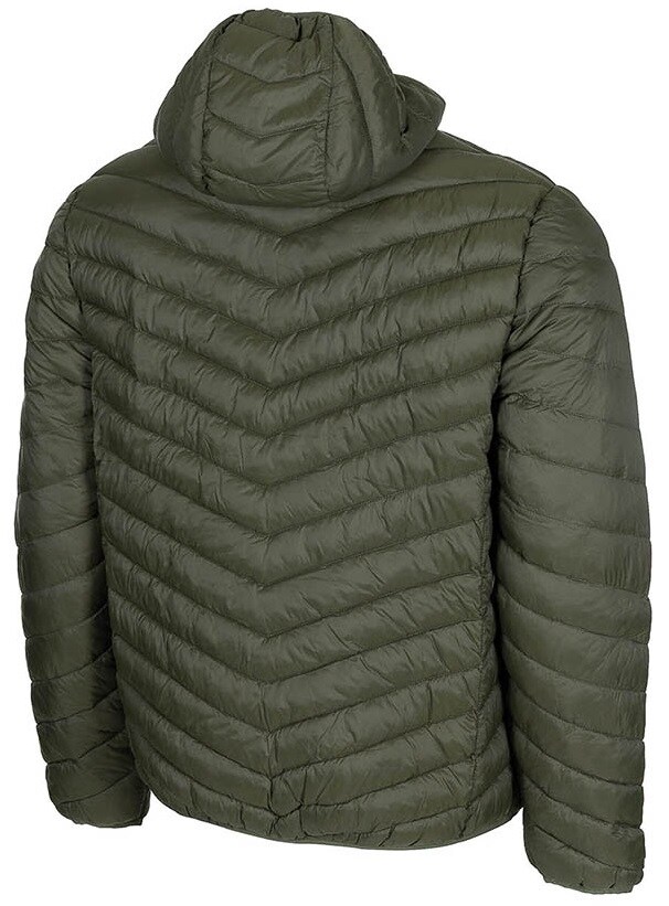 MFH Reversible Quilted Thermal Jacket kabát - OD Green/Brown