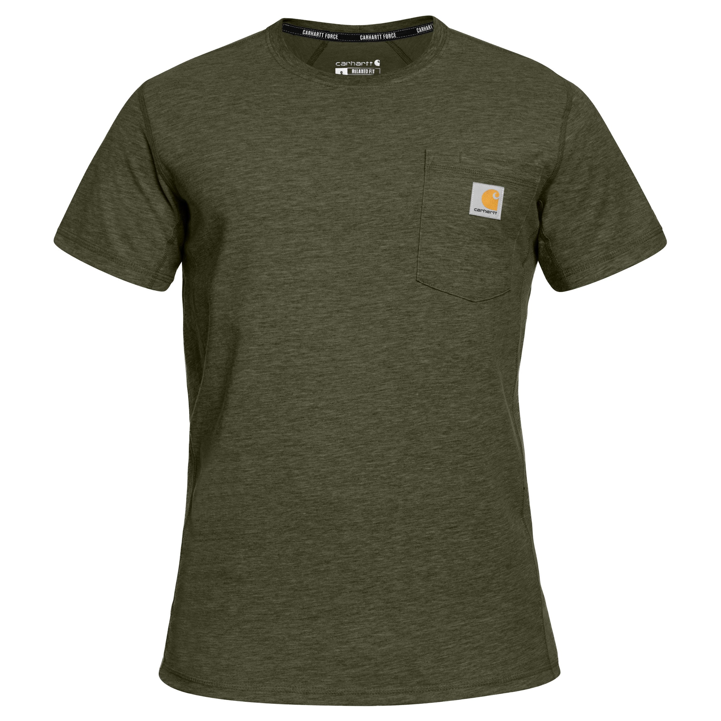 Carhartt Force Relaxed Pocket póló - Basil Heather