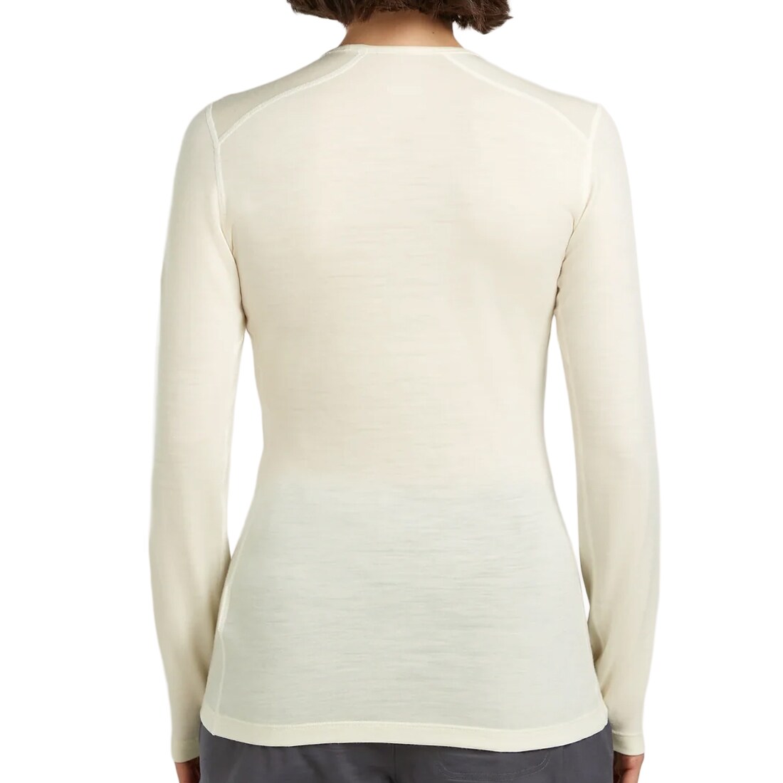 Icebreaker Merino 200 Oasis Long Sleeve Crew női technikai aláöltözet felső - Undyed