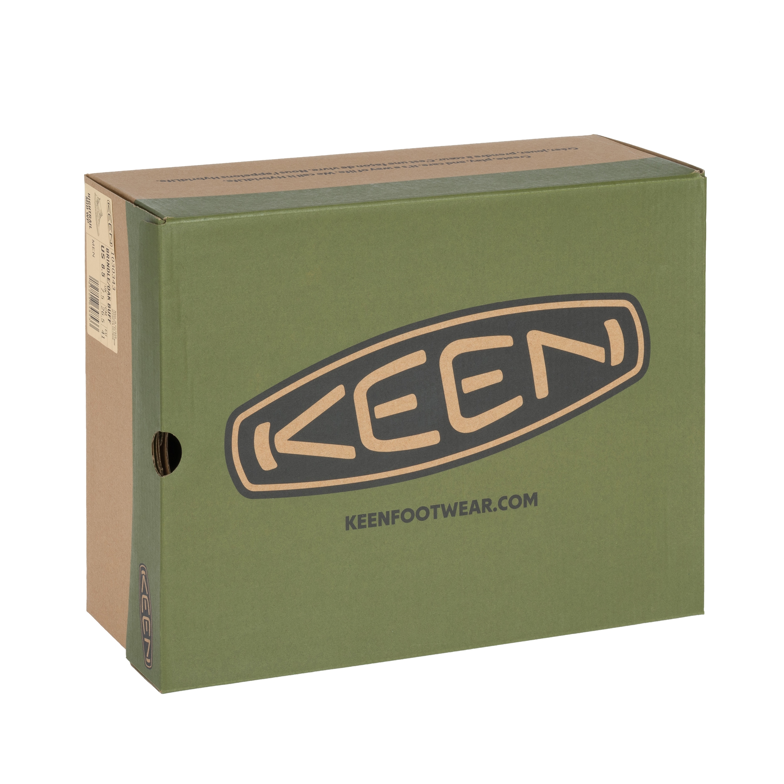 Keen Hightrail MID WP cipő - Brindle/Oak Buff