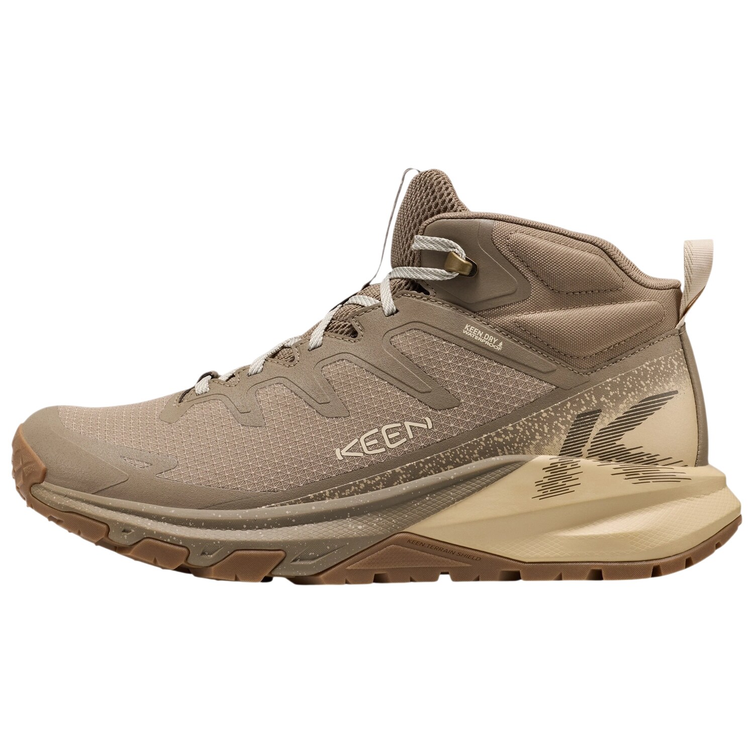 Keen Targhee Apex MID WP bakancs - Brindle/Safari