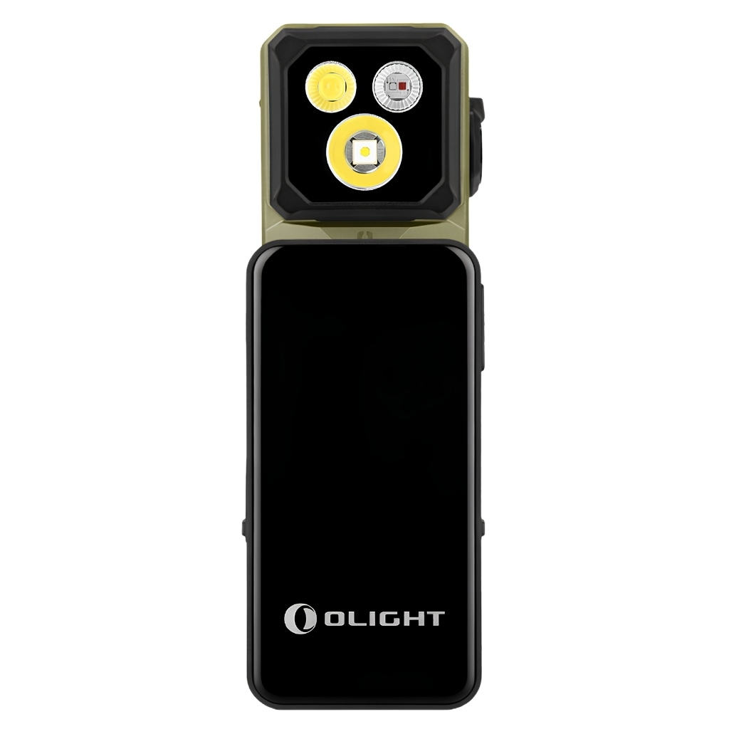 Olight Oclip 2 Ultra Premium akkumulátoros zseblámpa 580 lumen - Olive Green