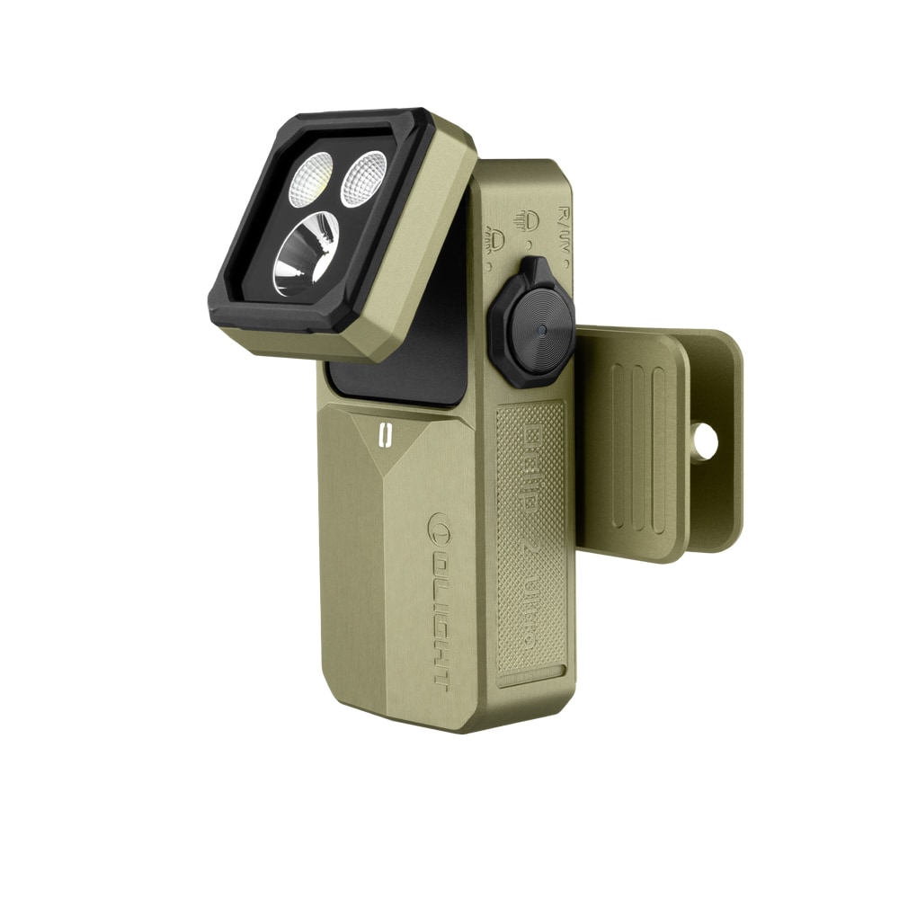 Olight Oclip 2 Ultra Premium akkumulátoros zseblámpa 580 lumen - Olive Green