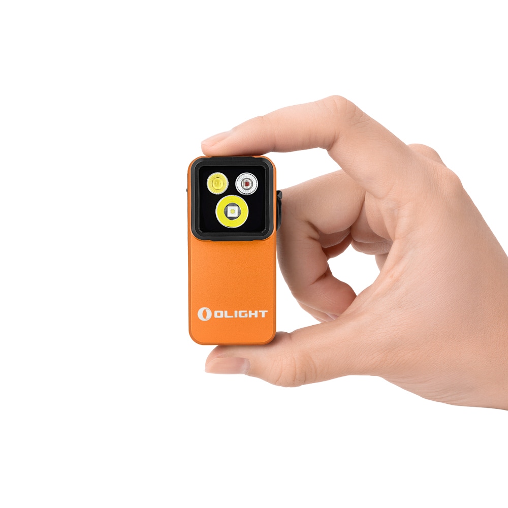 Olight Oclip 2 Pro Premium akkumulátoros zseblámpa 530 lumen - Orange
