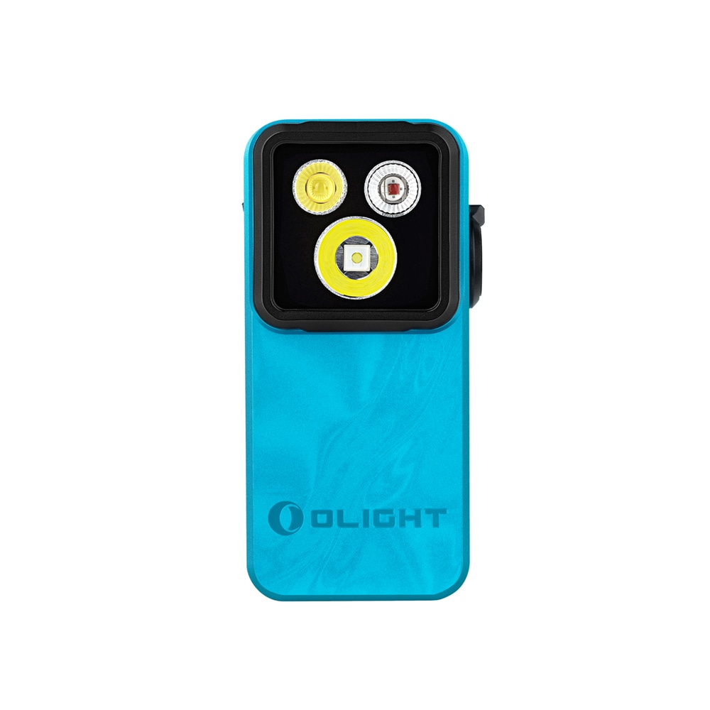 Olight Oclip 2 Pro Premium akkumulátoros zseblámpa 530 lumen - Tidal Blue