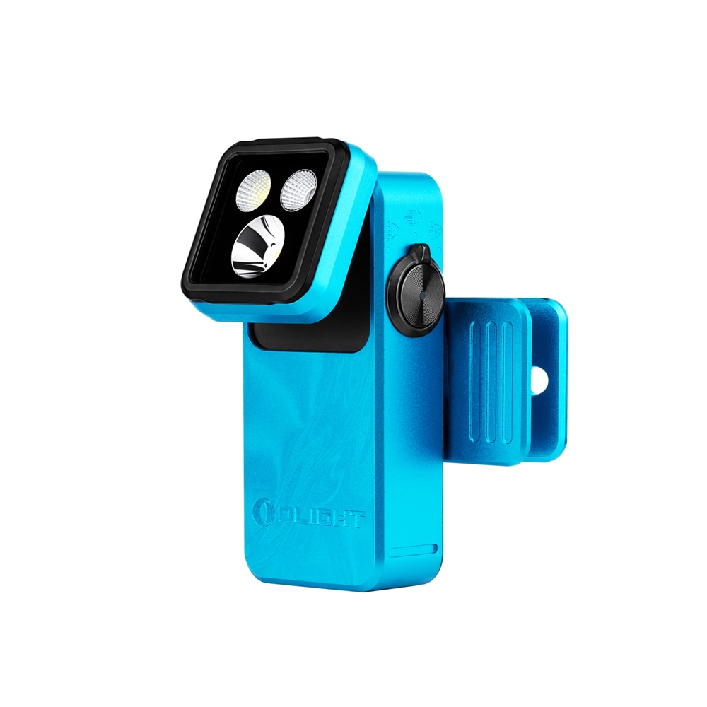 Olight Oclip 2 Pro Premium akkumulátoros zseblámpa 530 lumen - Tidal Blue