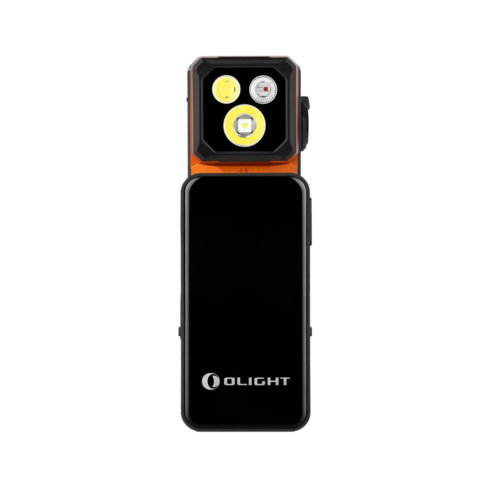 Olight Oclip 2 Ultra Premium Amber Orange akkumulátoros zseblámpa 580 lumen
