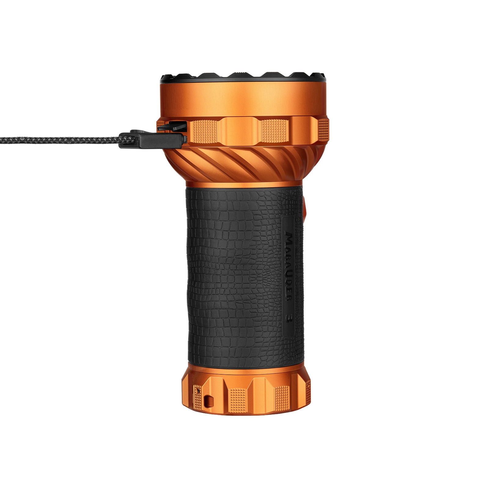 Olight Marauder 3 újratölthető zseblámpa Cool White powerbank funkcióval 25000 lumen, hatótáv 1050 m - Orange