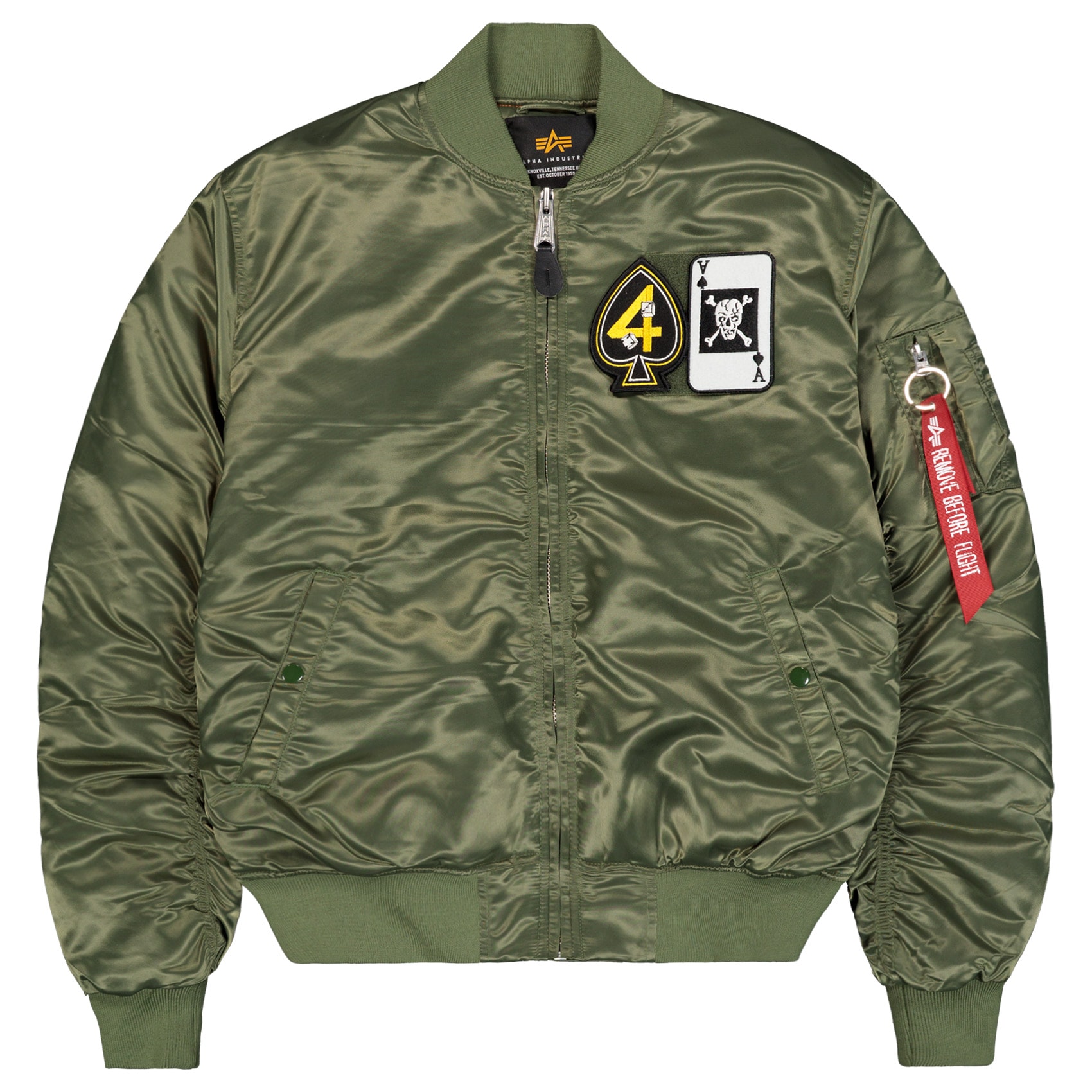Alpha Industries MA-1 Devils Brigade kabát - Sage Green