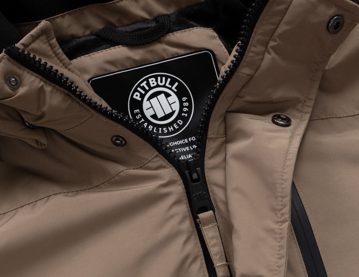 Pitbull Firethorn II Hooded dzseki - Sand