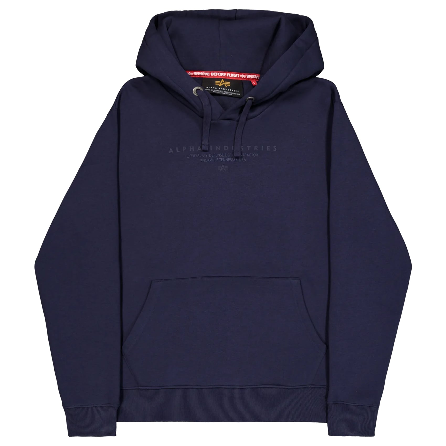 Alpha Industries Dye To Match Contractor Hoody kapucnis pulóver - Ultra Navy