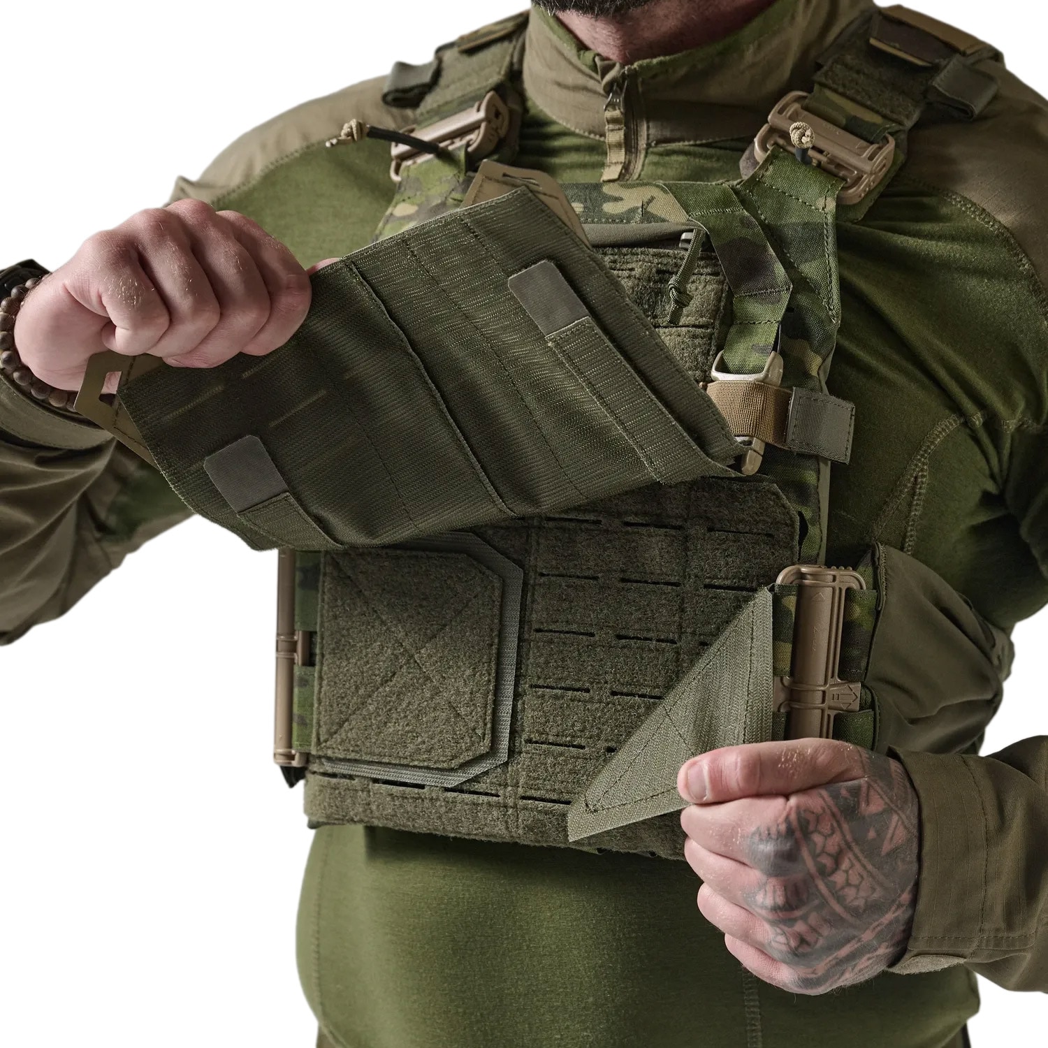 Direct Action Spitfire QR Plate Carrier taktikai mellény - MultiCam Tropic