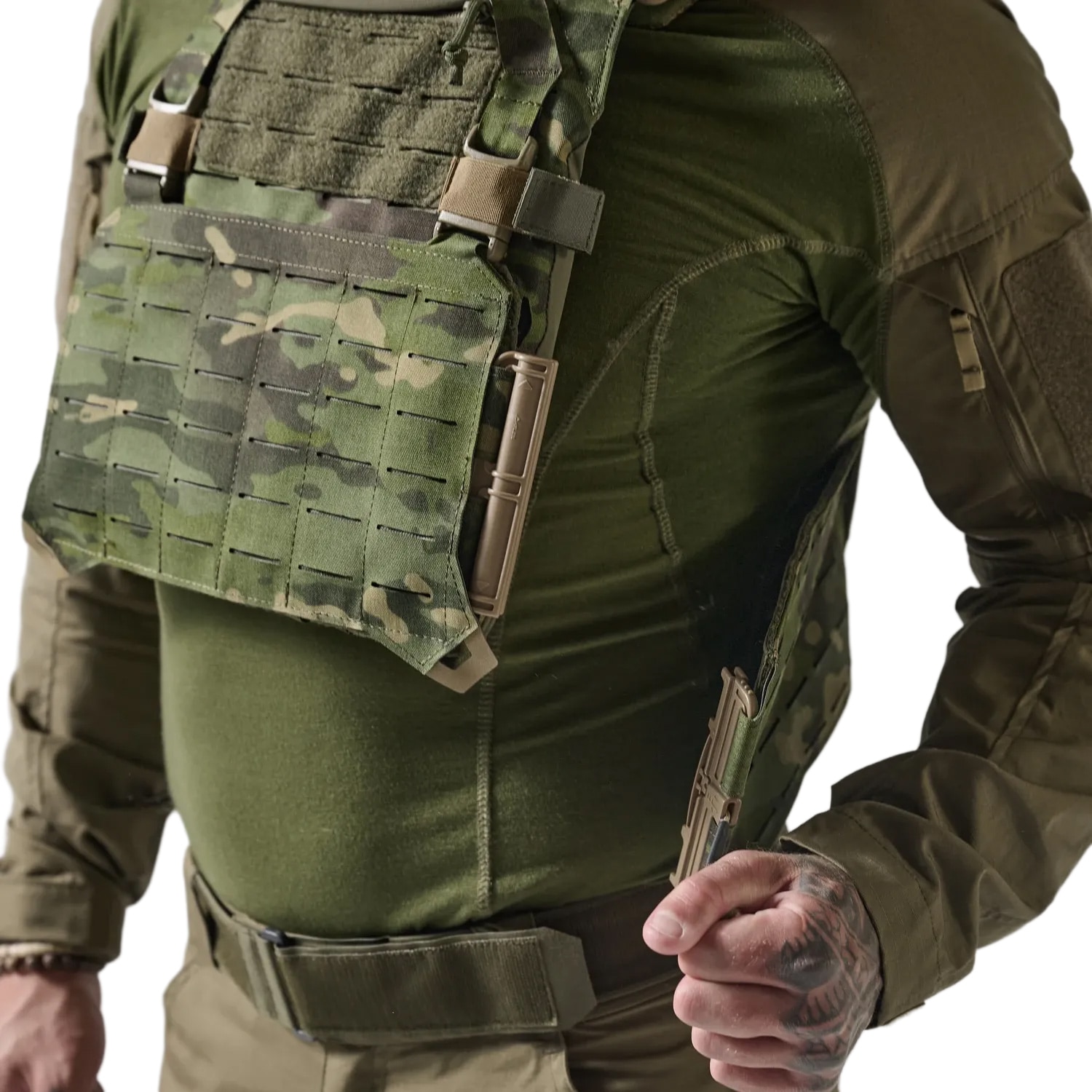 Direct Action Spitfire QR Plate Carrier taktikai mellény - MultiCam Tropic