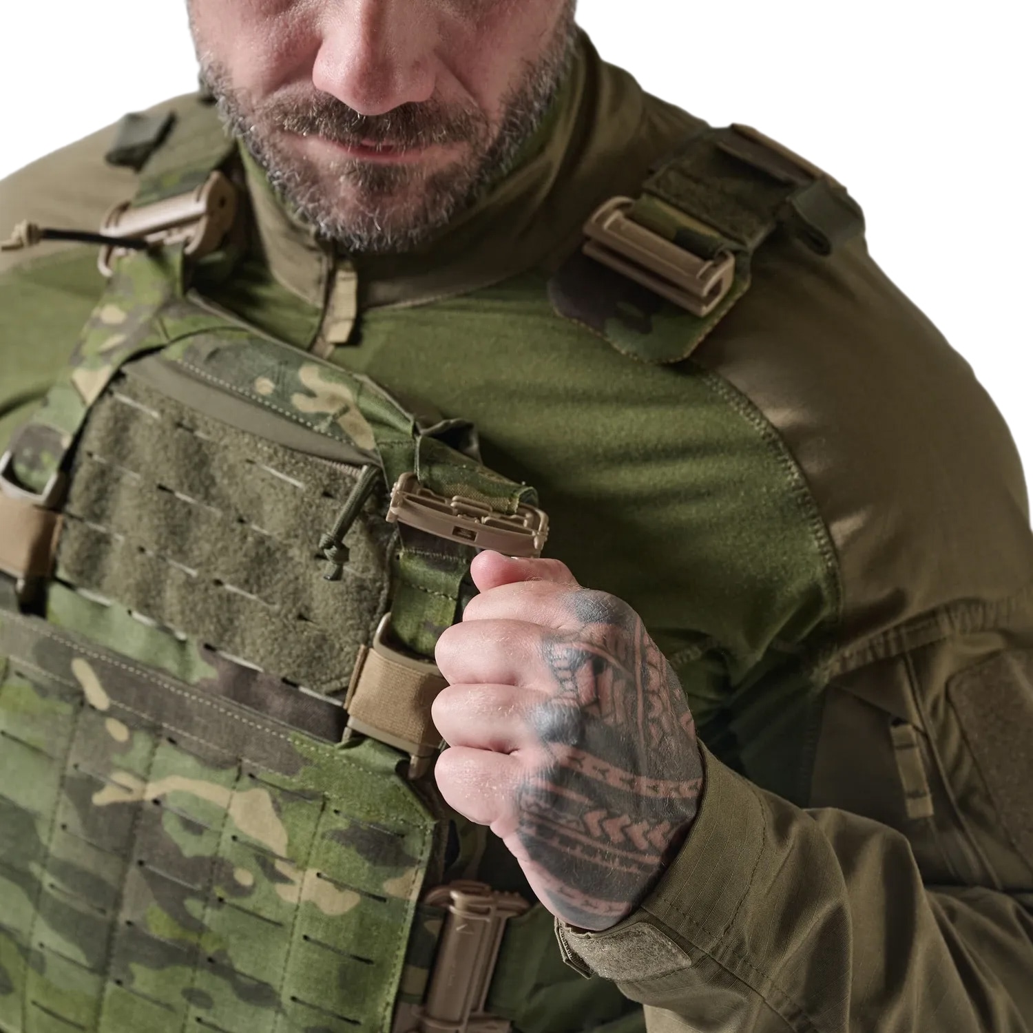 Direct Action Spitfire QR Plate Carrier taktikai mellény - MultiCam Tropic