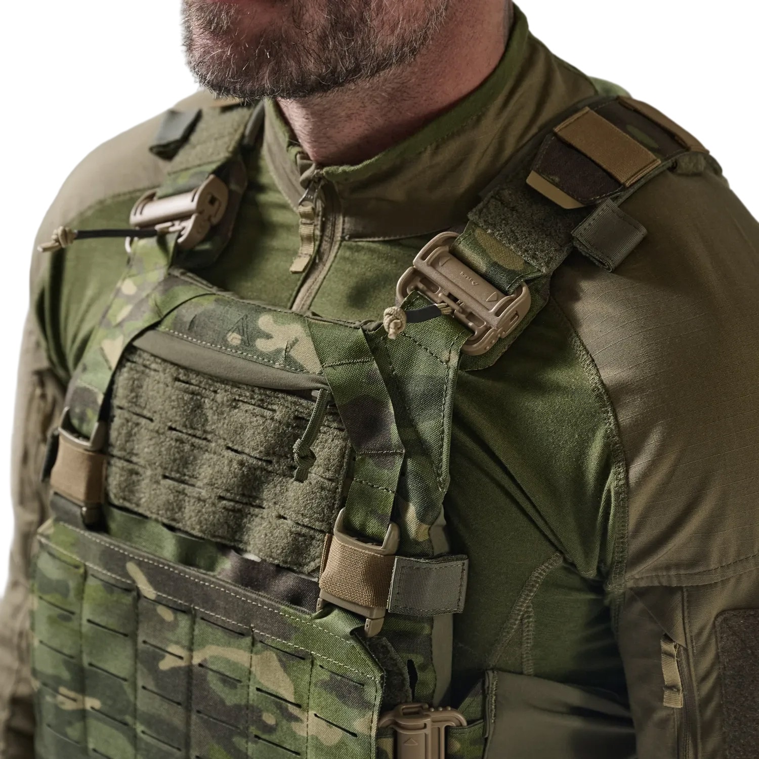 Direct Action Spitfire QR Plate Carrier taktikai mellény - MultiCam Tropic
