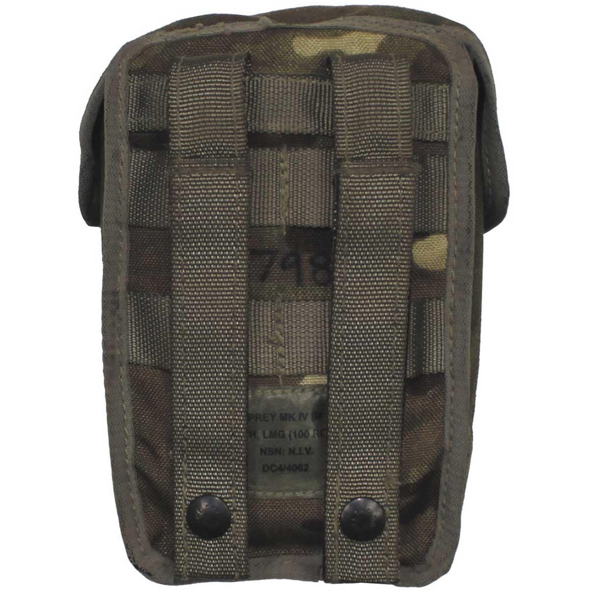 Round Pouch LMG 100 Osprey Mk.IV MTP Camo zsebtáska - mint új - katonai felesleg