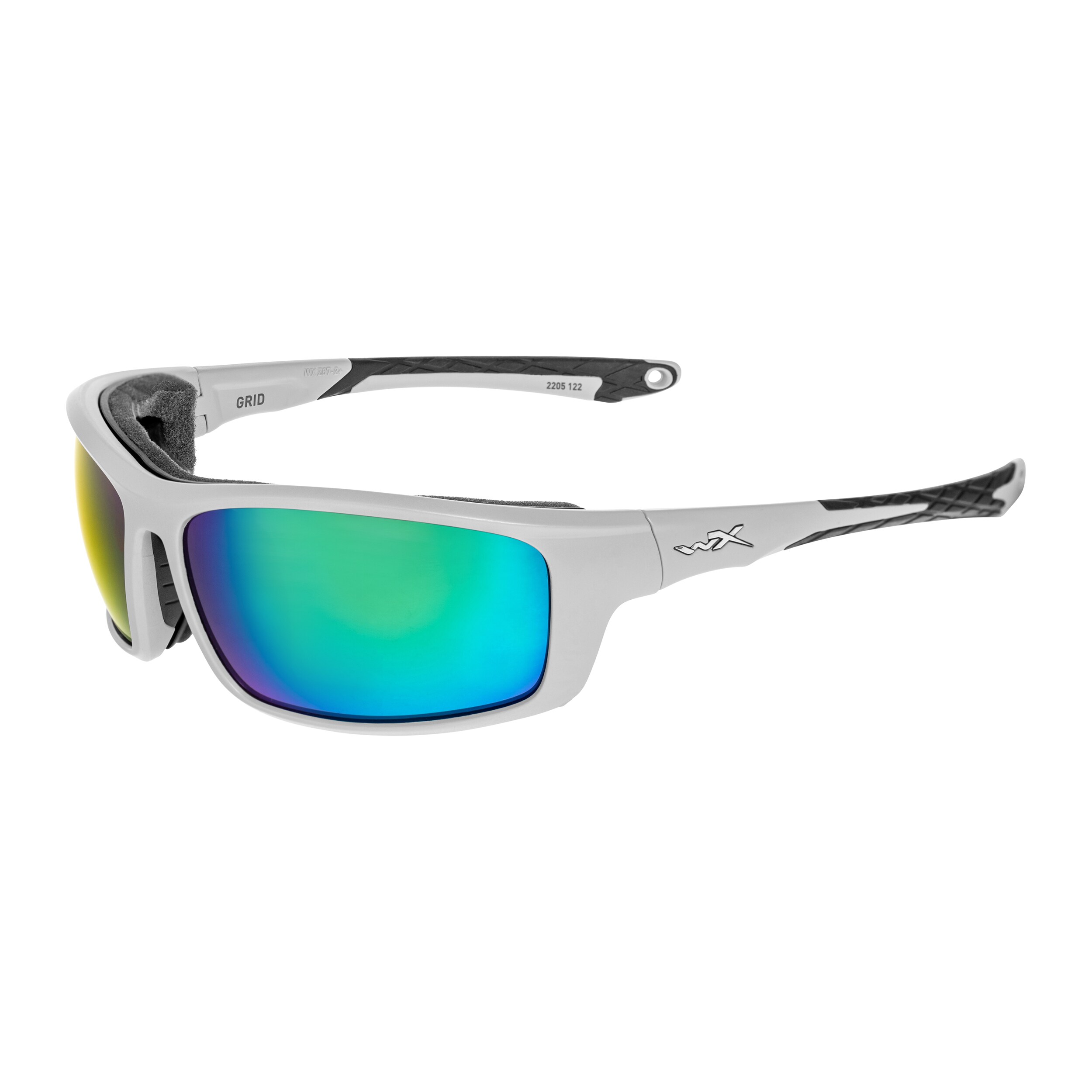 Wiley X Grid taktikai szemüveg - Captivate Polarized Green Mirror/Matte Cool Grey