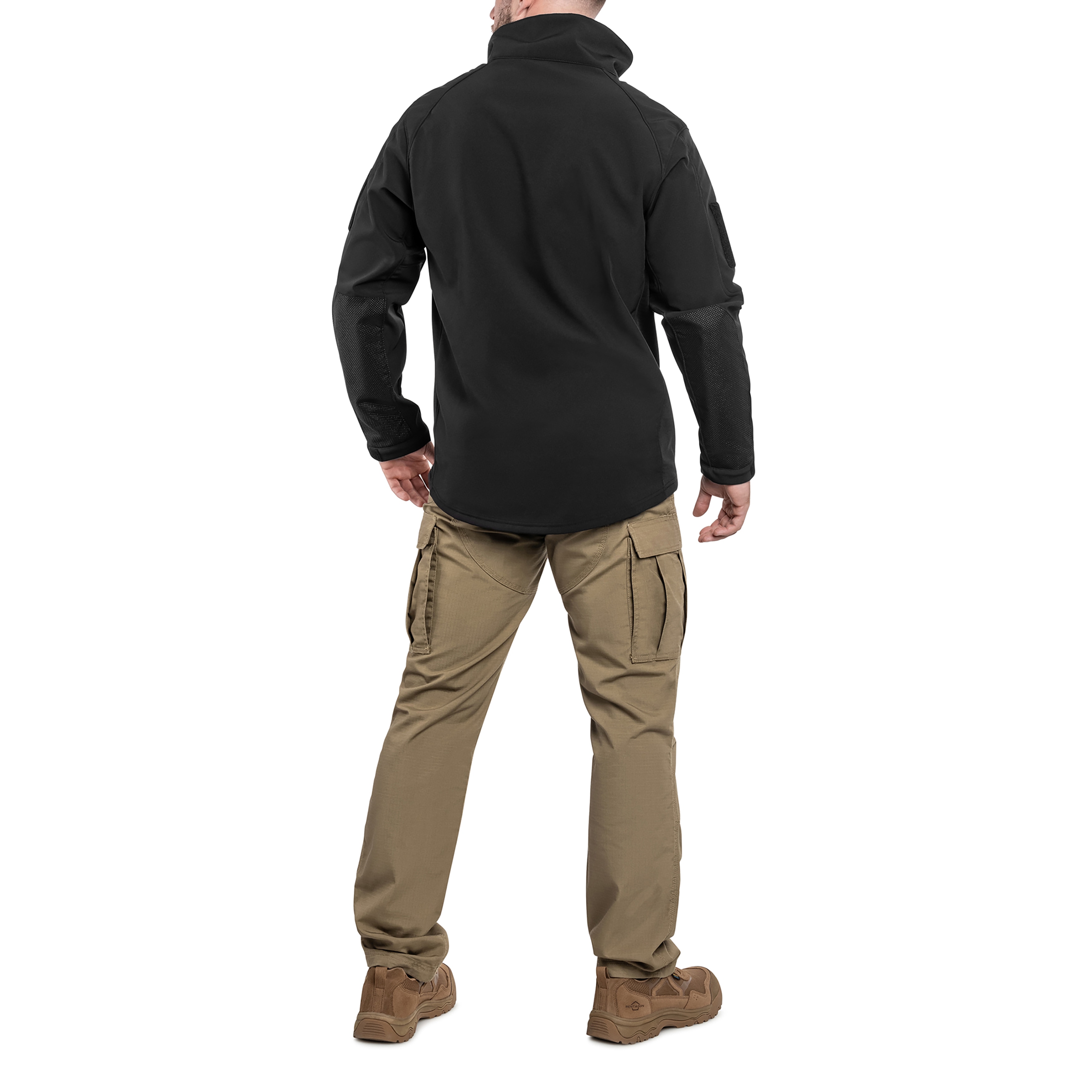Condor Patrol 1/4 Zip Softshell kabát - Black