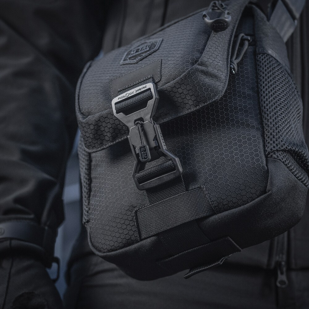 M-Tac Satellite Magnet Gen II Elite Hex válltáska - Black