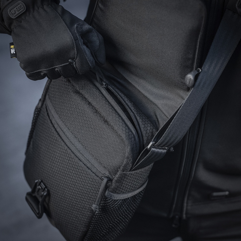 M-Tac Satellite Magnet Gen II Elite Hex válltáska - Black
