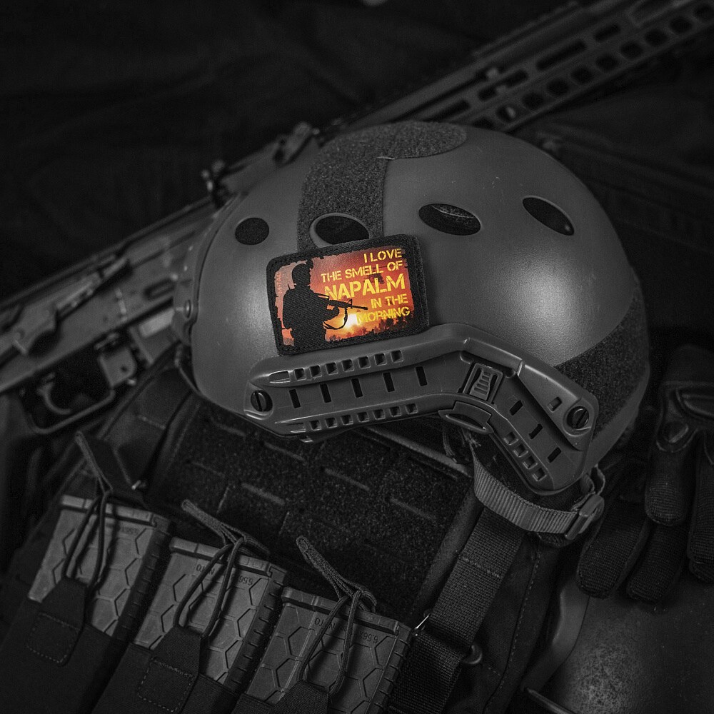 M-Tac Smell Of Napalm felvarró - Black