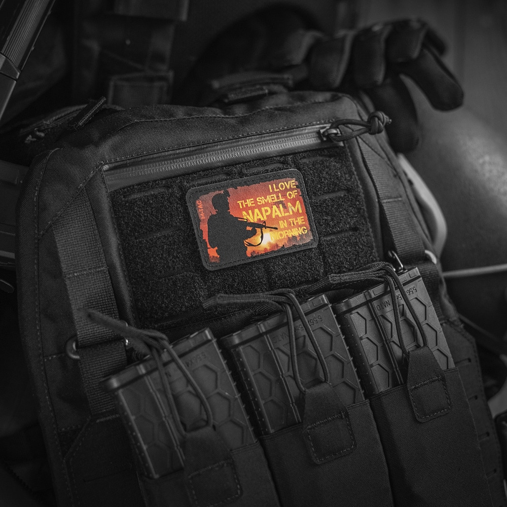 M-Tac Smell Of Napalm felvarró - Black