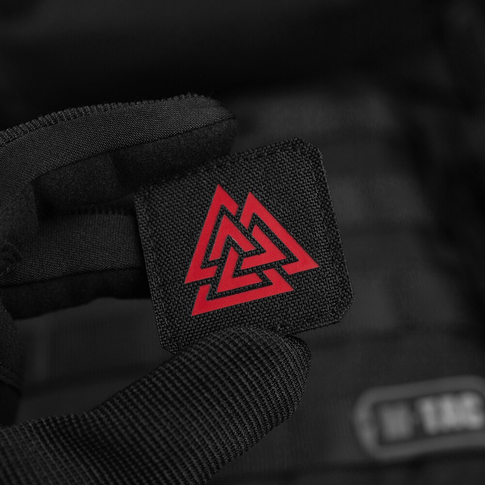 M-Tac Valknut Laser Cut felvarró - Black/Red