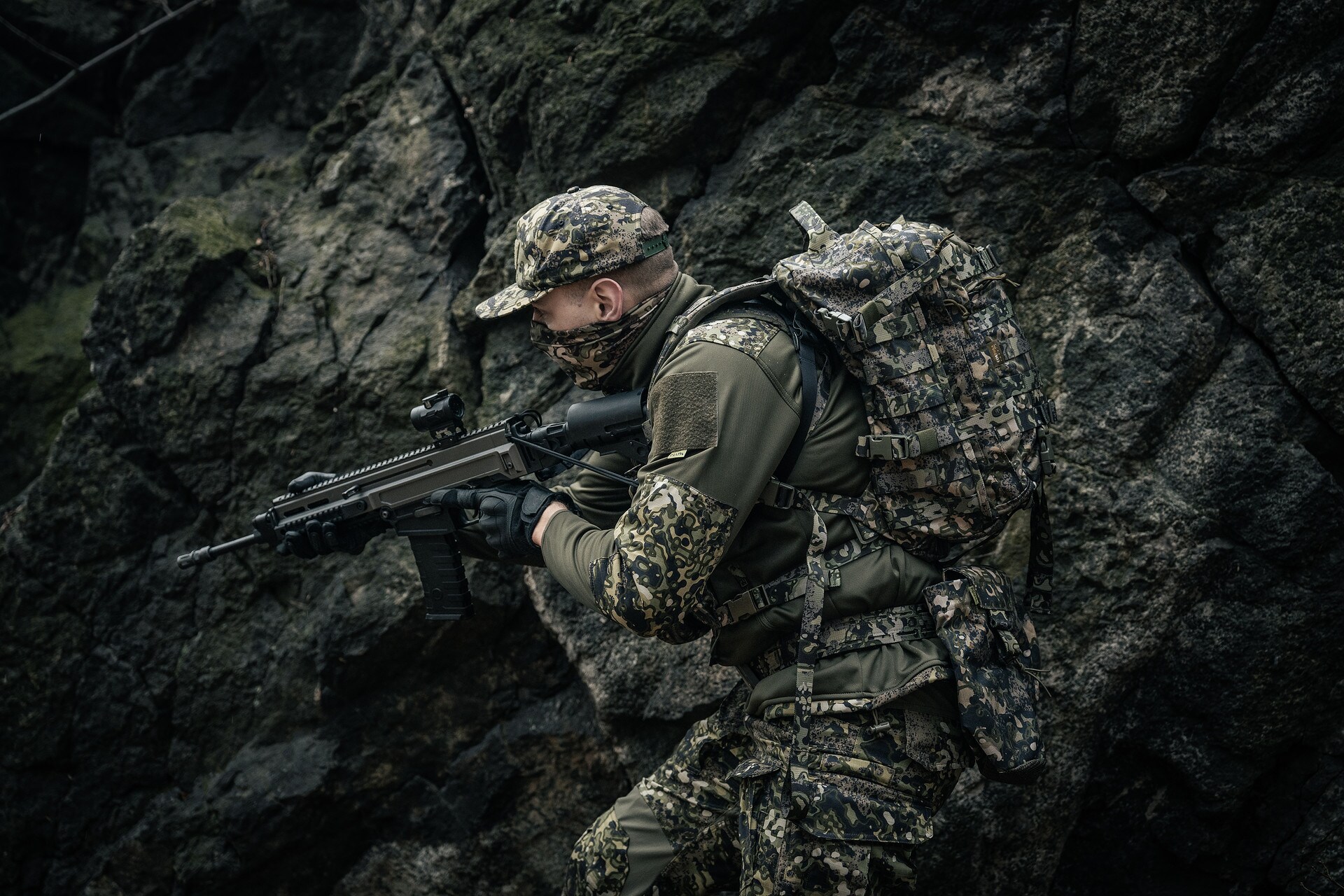 Maskpol Softshell SM-01 kabát - MAPA