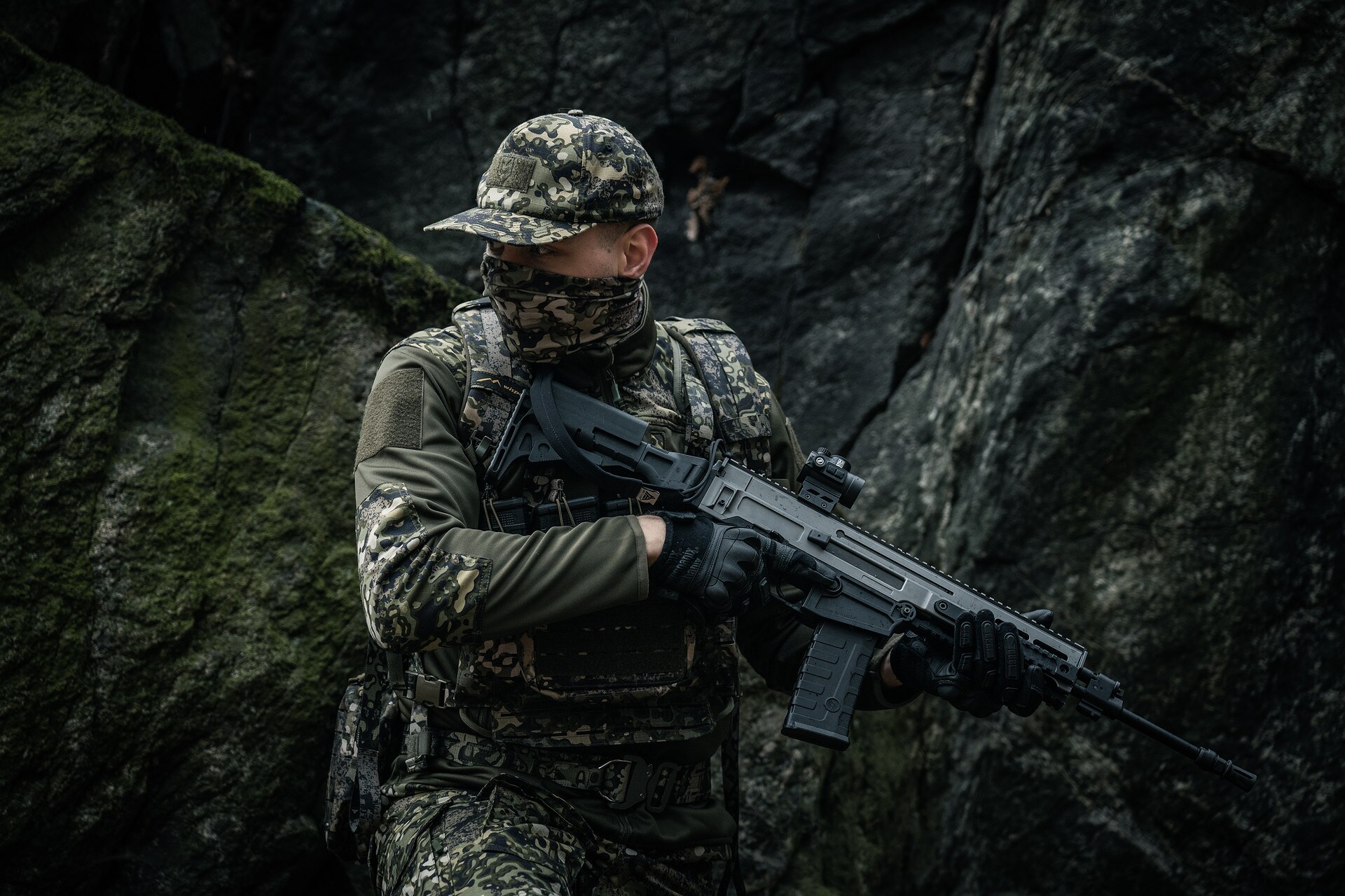 Maskpol Softshell SM-01 kabát - MAPA