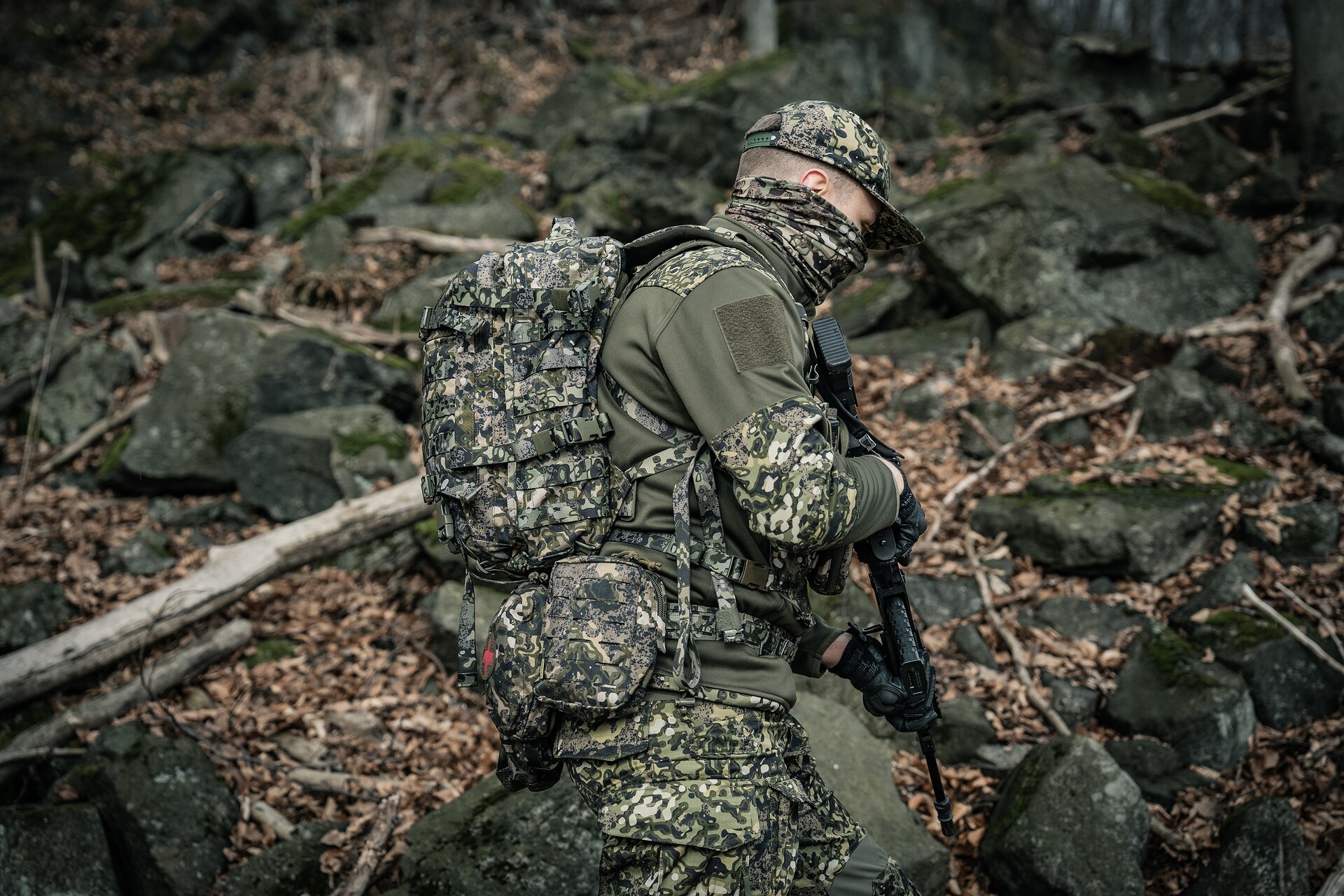 Maskpol Softshell SM-01 kabát - MAPA