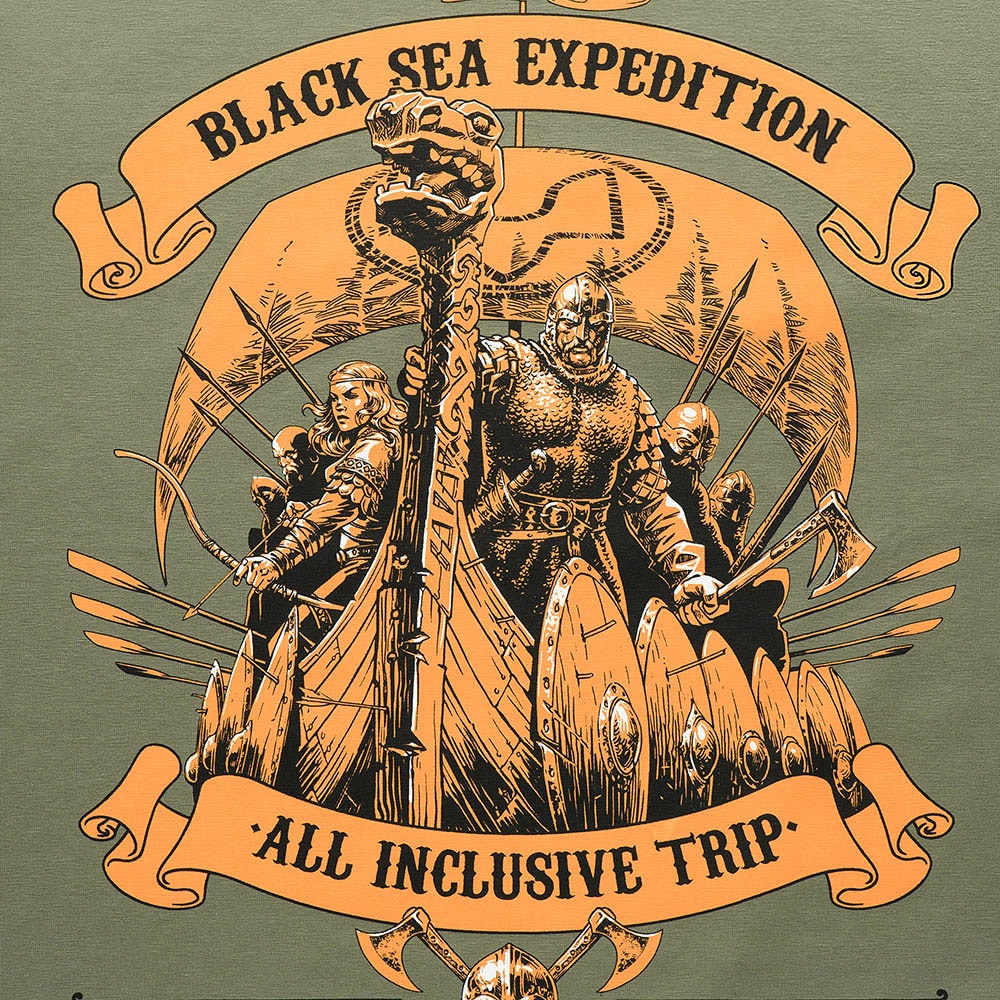 M-Tac Black Sea Expedition T-shirt póló - Light Olive