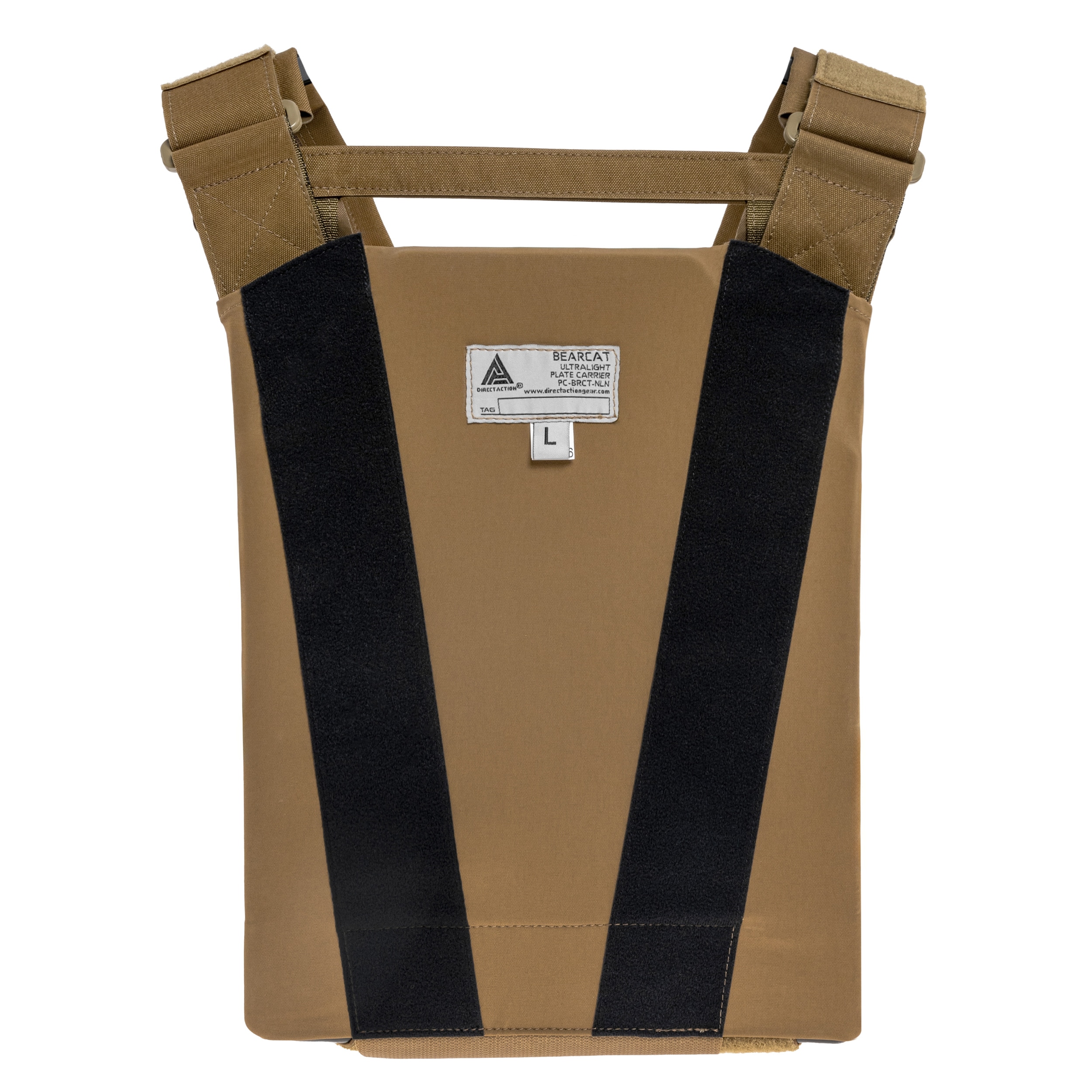 Direct Action Bearcat Ultralight Plate Carrier taktikai mellény Coyote - L méretű lemez