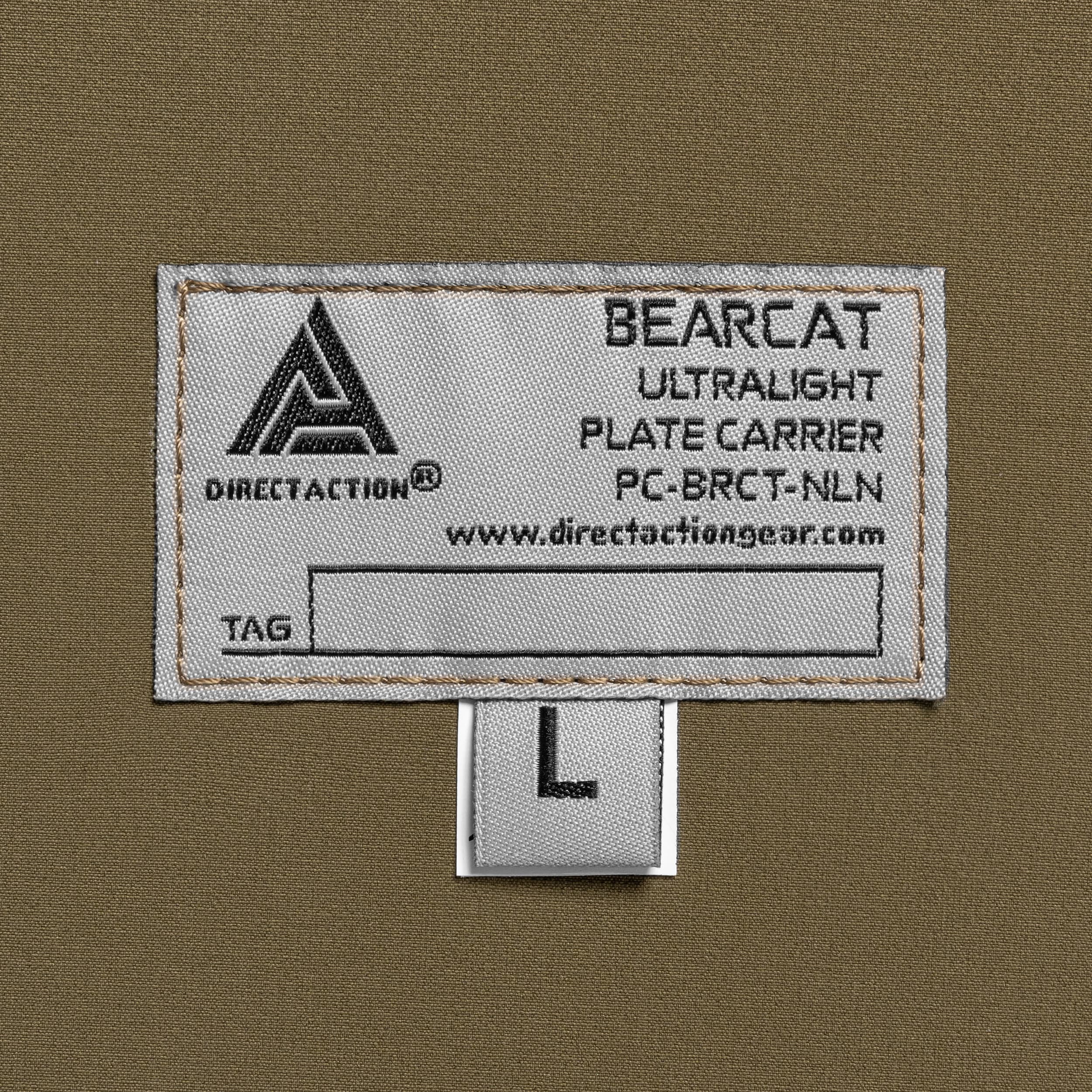 Direct Action Bearcat Ultralight Plate Carrier taktikai mellény Multicam - L méretű lemez