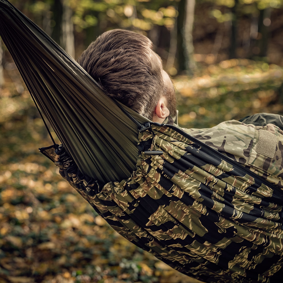 Helikon Swagman Roll Climashield Apex poncsó hálózsák funkcióval - Tiger Stripe