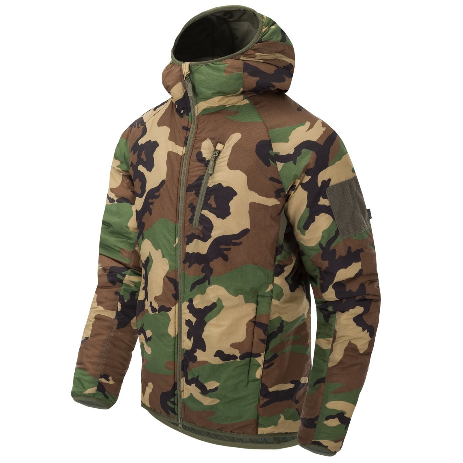 Helikon Wolfhound Hoodie kabát - US Woodland