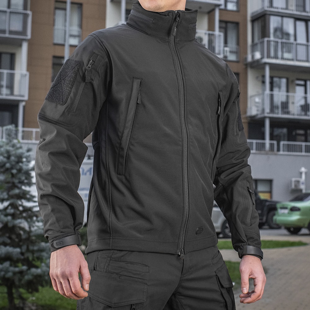 M-Tac Softshell kabát - Black