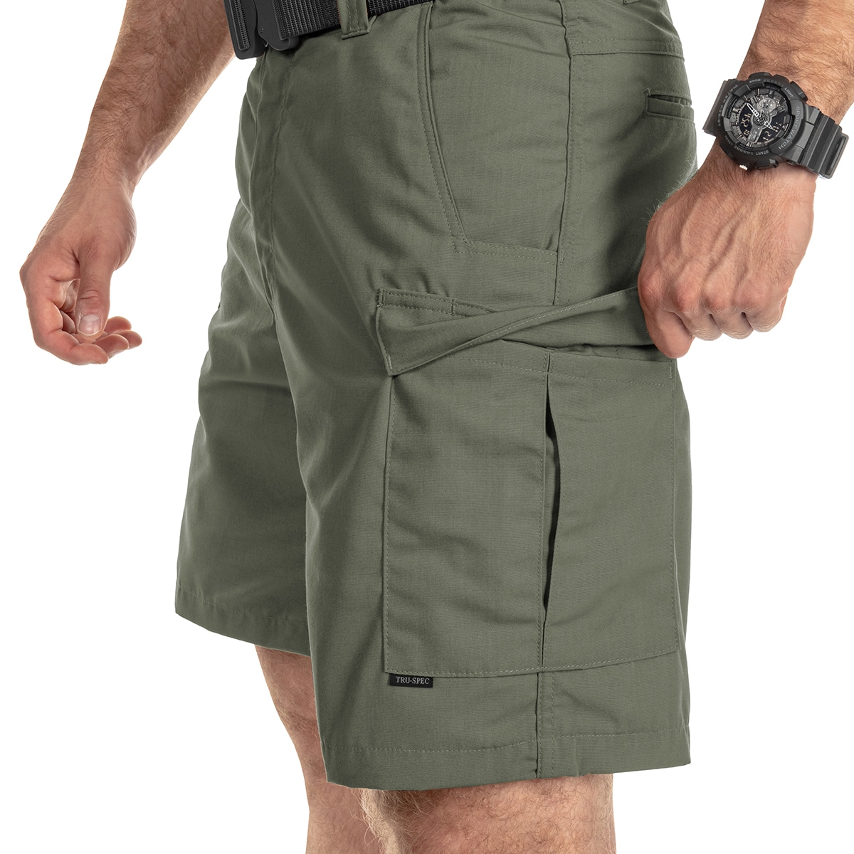 Tru-Spec Tactical Cargo rövidnadrág - Olive Drab